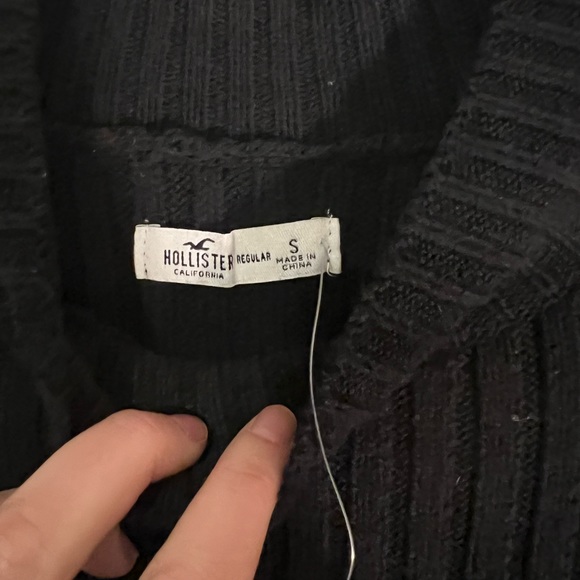 NWT Hollister Black Sweater dress - Picture 6 of 6